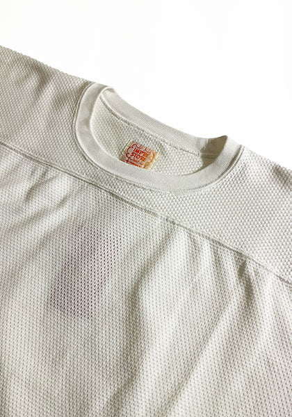IMPRESTORE / インプレストア MESH FOOTBALL HALF SLEEVE / フットボールTEE カラー : FADED IVORY