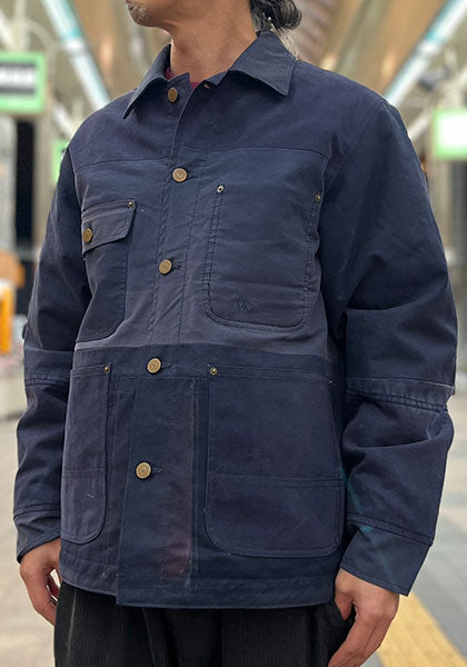 Nasngwam.（ナスングワム）| FOUNDRY JACKET Mサイズ カラー:NAVY