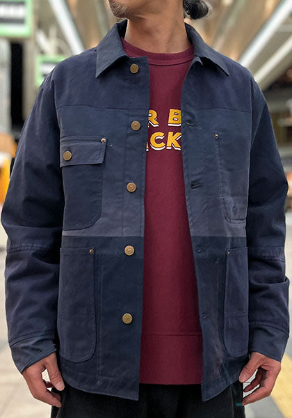 Nasngwam.（ナスングワム）| FOUNDRY JACKET Mサイズ カラー:NAVY