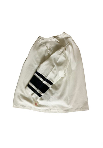 IMPRESTORE / インプレストア MESH FOOTBALL HALF SLEEVE / フットボールTEE カラー : FADED IVORY