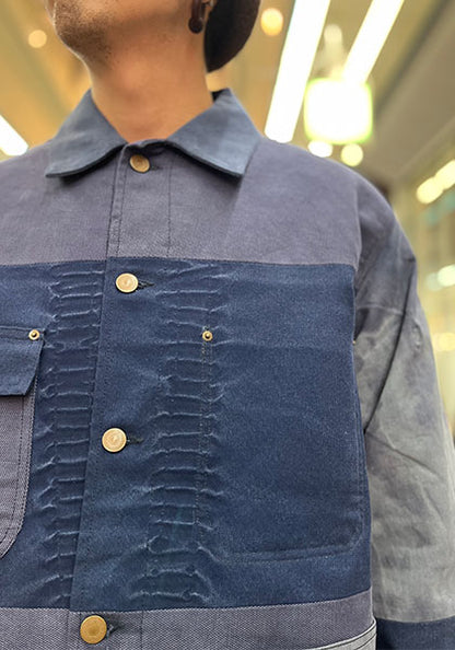 Nasngwam.（ナスングワム) | FOUNDRY JACKET Lサイズ カラー:NAVY