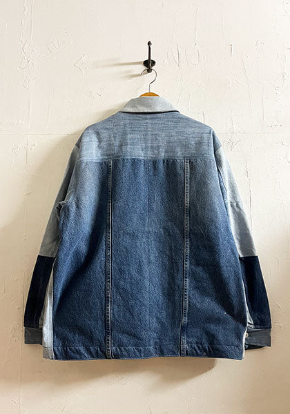 Nasngwam.（ナスングワム）| FOUNDRY JACKET Lサイズ カラー:DENIM A