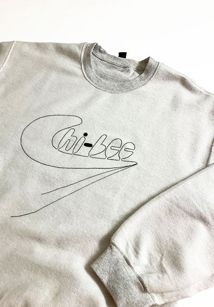CHI-BEE × super market ロゴスウェット
