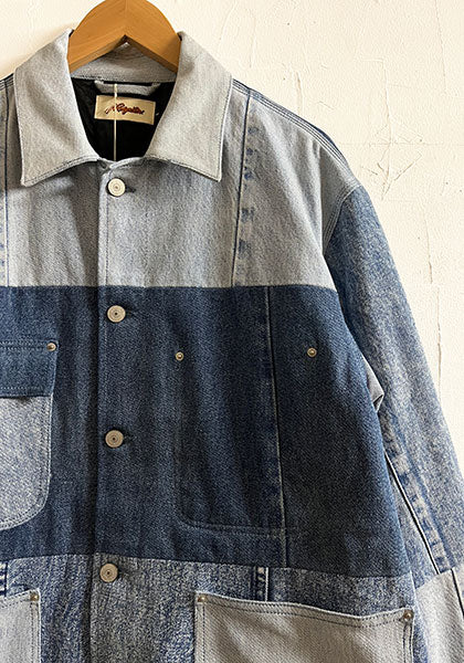 Nasngwam.（ナスングワム）| FOUNDRY JACKET Lサイズ カラー:DENIM B