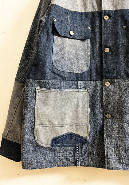 Nasngwam.（ナスングワム）| FOUNDRY JACKET Lサイズ カラー:DENIM B