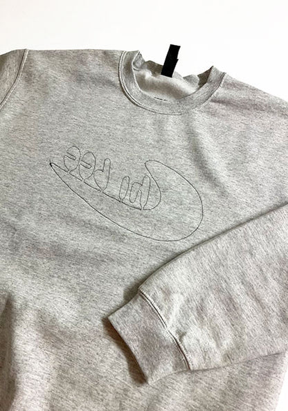 CHI-BEE × super market ロゴスウェット