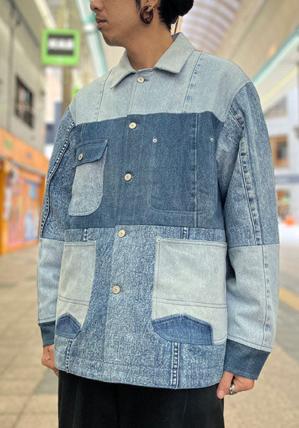 Nasngwam.（ナスングワム）| FOUNDRY JACKET Lサイズ カラー:DENIM B