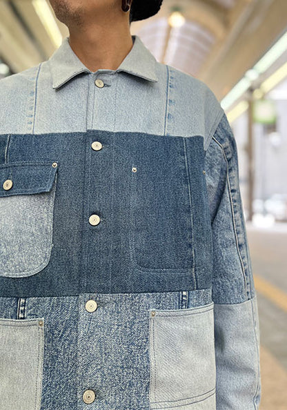 Nasngwam.（ナスングワム）| FOUNDRY JACKET Lサイズ カラー:DENIM B