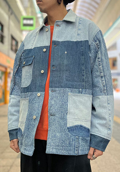 Nasngwam.（ナスングワム）| FOUNDRY JACKET Lサイズ カラー:DENIM B
