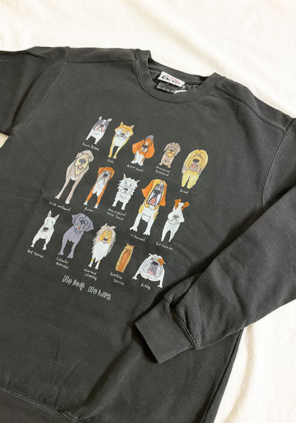 CHI-BEE DOG1 SWEAT カラー：PEPPER