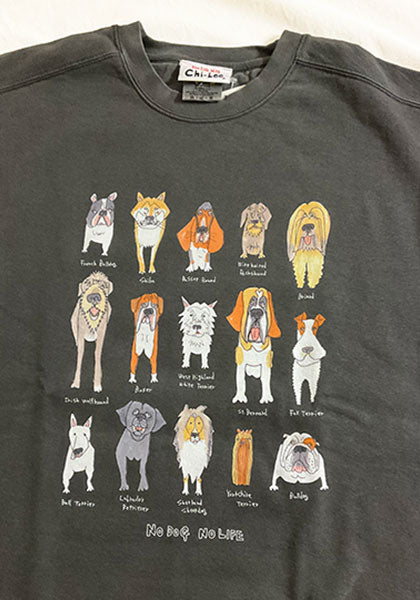 CHI-BEE DOG1 SWEAT カラー：PEPPER