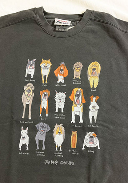 CHI-BEE DOG1 SWEAT カラー：PEPPER