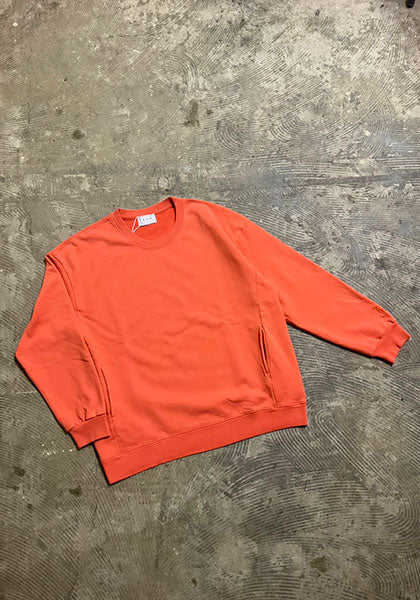EVERYDAY -ORIGINAL POCKET SWEAT- スウェット カラー：ダスティオレンジ