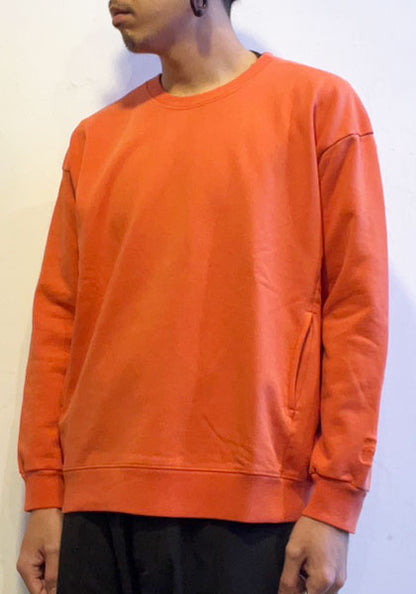 EVERYDAY -ORIGINAL POCKET SWEAT- スウェット カラー：ダスティオレンジ