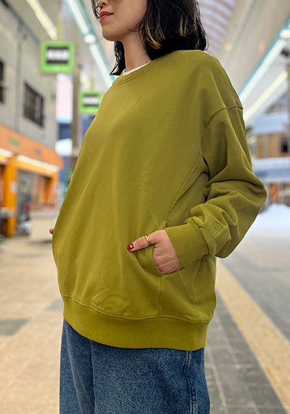 EVERYDAY -ORIGINAL POCKET SWEAT- スウェット カラー：ダスティオリーブ