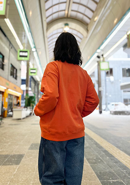 EVERYDAY -ORIGINAL POCKET SWEAT- スウェット カラー：ダスティオレンジ