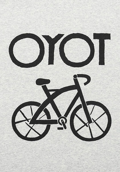 TACOMA FUJI RECORDS タコマフジレコード | OYOT CYCLERY Tee designed by Yachiyo Katsuyama カラー : オートミール