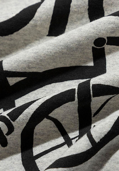 TACOMA FUJI RECORDS タコマフジレコード | OYOT CYCLERY Tee designed by Yachiyo Katsuyama カラー : オートミール