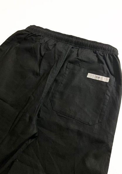 VOIRY ヴォイリー | DOCTOR PANTS LINEN カラー:BLACK