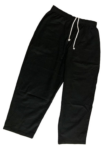 VOIRY ヴォイリー | SUNDAY PANTS LINEN カラー:BLACK