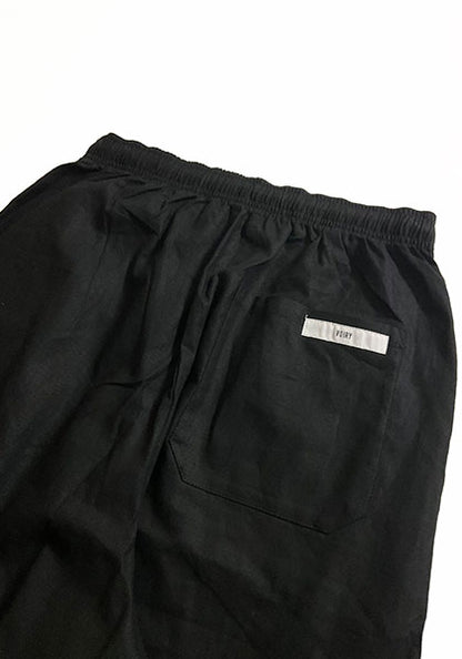 VOIRY ヴォイリー | SUNDAY PANTS LINEN カラー:BLACK