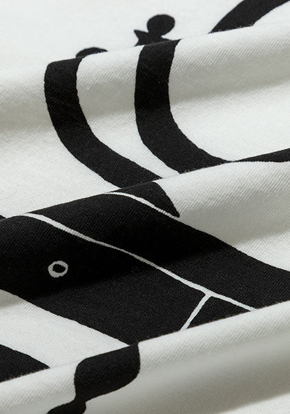 TACOMA FUJI RECORDS タコマフジレコード | OYOT HAIR Tシャツ designed by Yachiyo Katsuyama カラー : ホワイト
