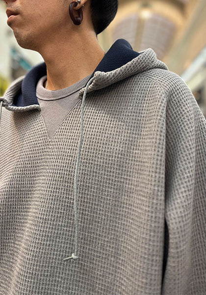 Nasngwam × IMPRESTORE | GOKU WARM FLEECE HOODIE  カラー:GRAY