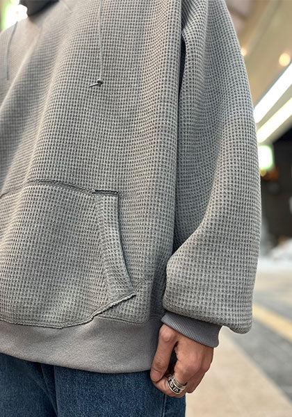 Nasngwam × IMPRESTORE | GOKU WARM FLEECE HOODIE  カラー:GRAY