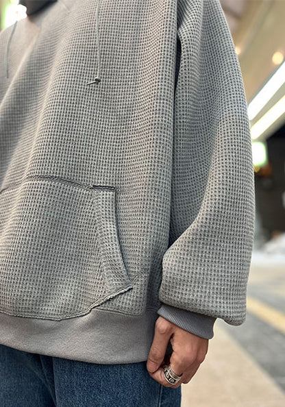 Nasngwam × IMPRESTORE | GOKU WARM FLEECE HOODIE  カラー:GRAY