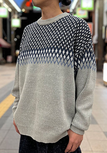 Nasngwam ナスングワム | PALING KNIT カラー:GRAY