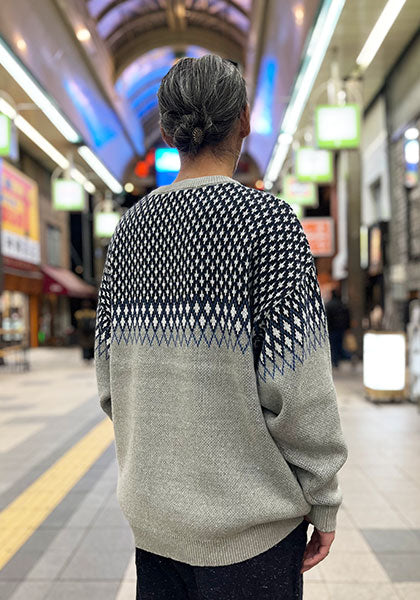 Nasngwam ナスングワム | PALING KNIT カラー:GRAY