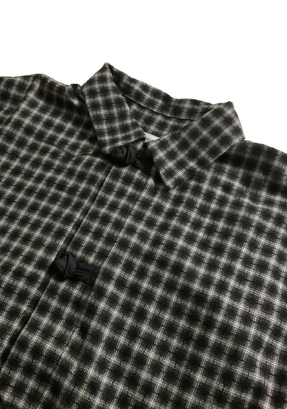 KELEN ケレン | CHECK CHINA SHIRT / チェックチャイナシャツ