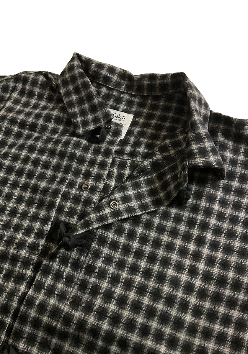 KELEN ケレン | CHECK CHINA SHIRT / チェックチャイナシャツ