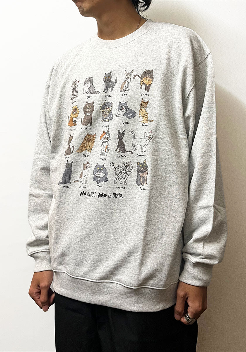 CHI-BEE CAT SWEAT カラー：ASH