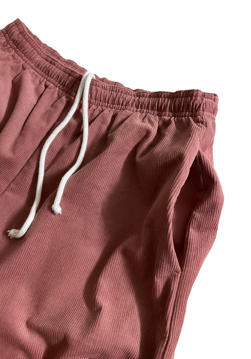 VOIRY ヴォイリー | SUNDAY PANTS CORDUROY カラー :クラシックローズ