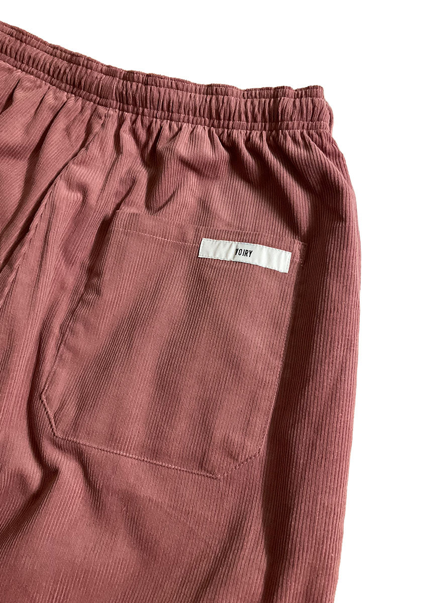 VOIRY ヴォイリー | SUNDAY PANTS CORDUROY カラー :クラシックローズ