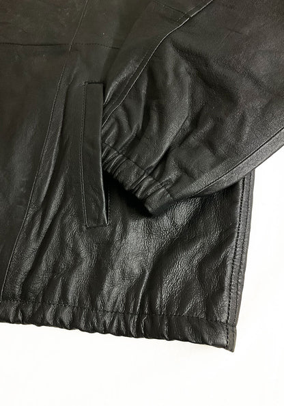 Nasngwam.（ナスングワム）| PUEBLO LEATHER COACH JKT XLサイズ [BLACK]