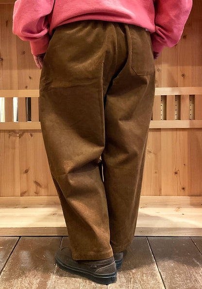 VOIRY ヴォイリー | SUNDAY PANTS CORDUROY カラー :ブラウン