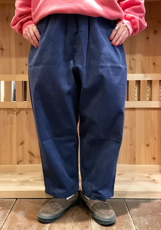 VOIRY ヴォイリー | SUNDAY PANTS CORDUROY カラー :ネイビー
