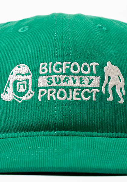 TACOMA FUJI RECORDS タコマフジレコード |  BIGFOOT SURVEY PROJECT LOGO CAP designed by Jerry UKAI カラー：GREEN