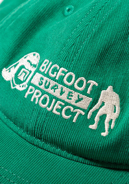 TACOMA FUJI RECORDS タコマフジレコード |  BIGFOOT SURVEY PROJECT LOGO CAP designed by Jerry UKAI カラー：GREEN