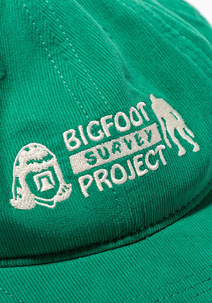 TACOMA FUJI RECORDS タコマフジレコード |  BIGFOOT SURVEY PROJECT LOGO CAP designed by Jerry UKAI カラー：GREEN