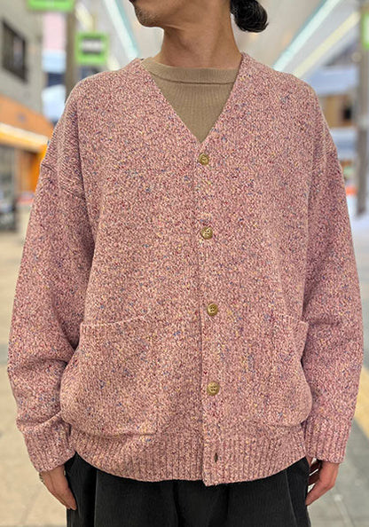 Nasngwam.(ナスングワム) | GRAIN CARDIGAN カラー:PINK