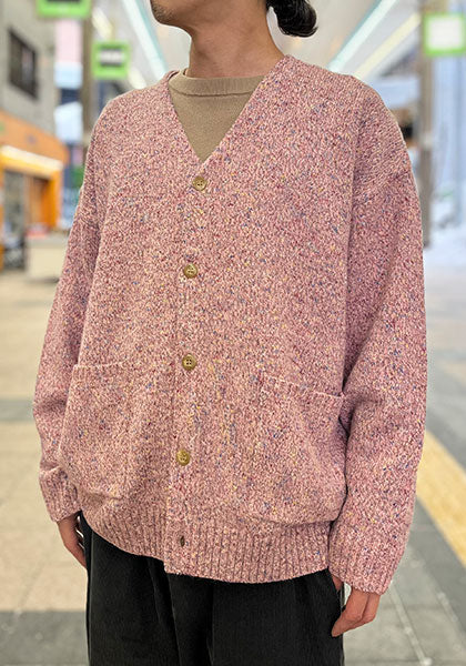 Nasngwam.(ナスングワム) | GRAIN CARDIGAN カラー:PINK