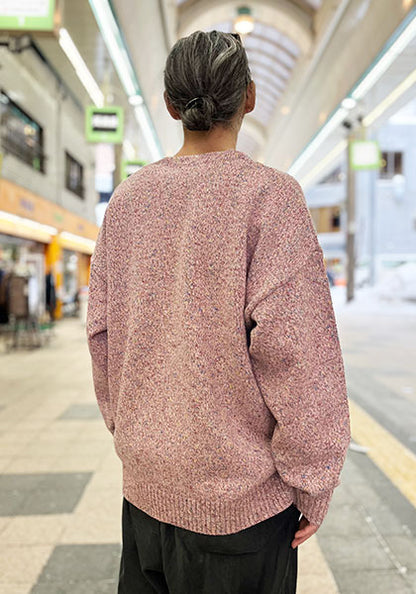 Nasngwam.(ナスングワム) | GRAIN CARDIGAN カラー:PINK