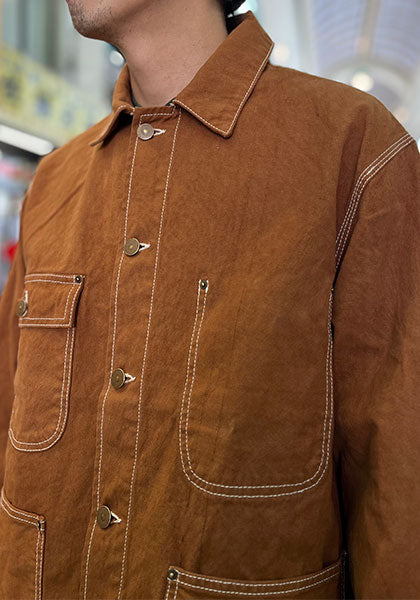 Nasngwam.（ナスングワム）| WARREN JACKET カラー:BRICK