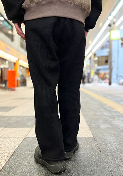 Nasngwam × IMPRESTORE | 極暖PANTS カラー:BLACK