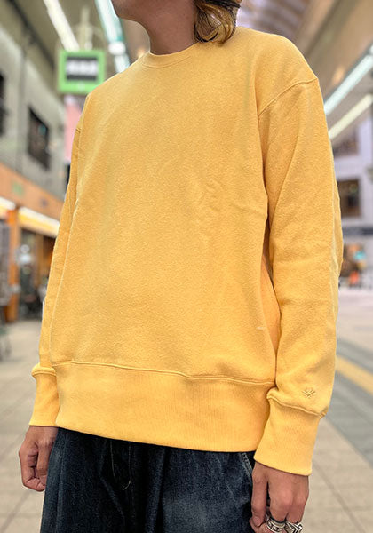 GOHEMP ゴーヘンプ | HEMP CREW SWEAT / クルースウェット カラー:MIMOSA YELLOW