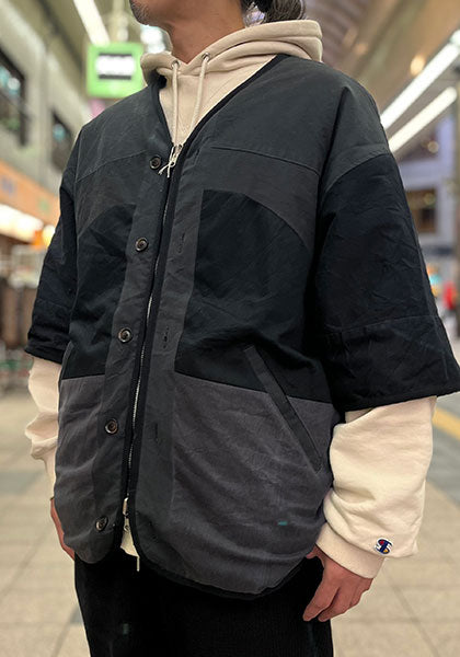 Nasngwam ナスングワム | GRIZZLY S/S JACKET カラー:ブラック