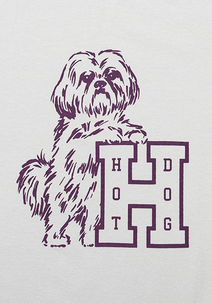 TACOMA FUJI RECORDS タコマフジレコード | HOT DOG VINTAGE LOGO designed by Hiroshi Iguchi カラー:アイスグレー